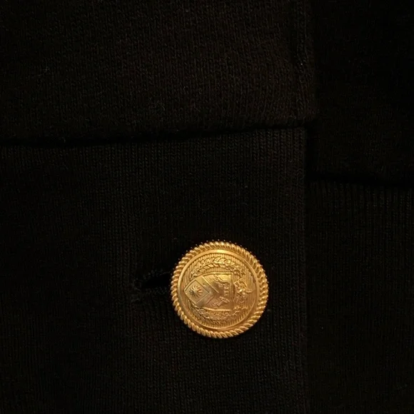 Gucci fashionable black jacket with golden details BRAND NEW